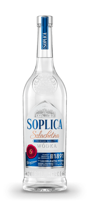 A bottle of Soplica Noble from 1891