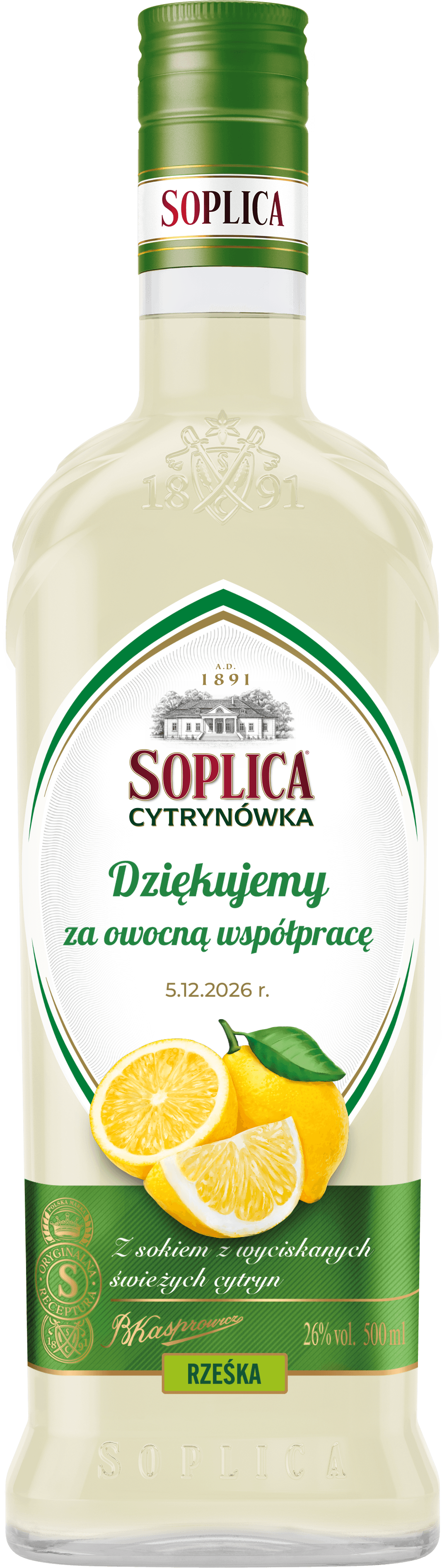 Soplica cytrynowa