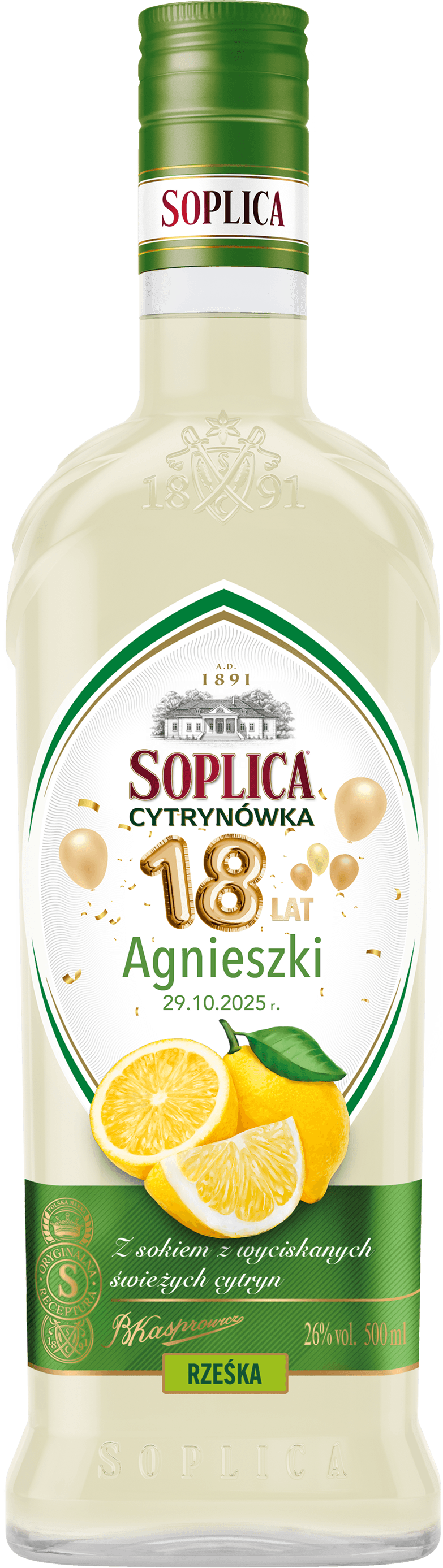 Soplica cytrynowa